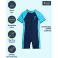 thumbnail image 2 of iXtreme Boys' Sunsuit - UPF 50+ One Piece Rashguard Bodysuit Swimsuit - Sun Protection Swimwear 4-13, 2 of 7