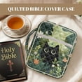 thumbnail image 7 of FOR U DESIGNS Cat Leaf Print Bible Case Lightweight Bible Holder Case with Handle Washable Book Cover Church Bag Bible Protective Tote Bag with Zipper Pocket, 7 of 7