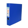 thumbnail image 1 of Pen + Gear1.5" Ultra Heavy-Duty Poly Binder, Slant D-Ring, BLUE, 1 of 4