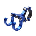 thumbnail image 2 of Kripyery Bicycle Front Hook Punch-free Scratch Resistant Strong Bearing Hanging Items Aluminum Alloy Anti Rust Bicycle Double Hook for Motorcycle, 2 of 8