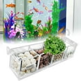 thumbnail image 3 of Frogued Fish Tank Filter High Transparency 3 In1 Round Outlet Wet Dry Separation Hanging Purify Water Acrylic Filter Box External Water Purifier for Supermarket, 3 of 13