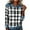 Black|Plaid, variant on Womens Trendy Sweatshirts Denim Jean Patchwork Lapel Collar Pullover Colorblock Tops Casual Long Sleeve Blouses (L, White)