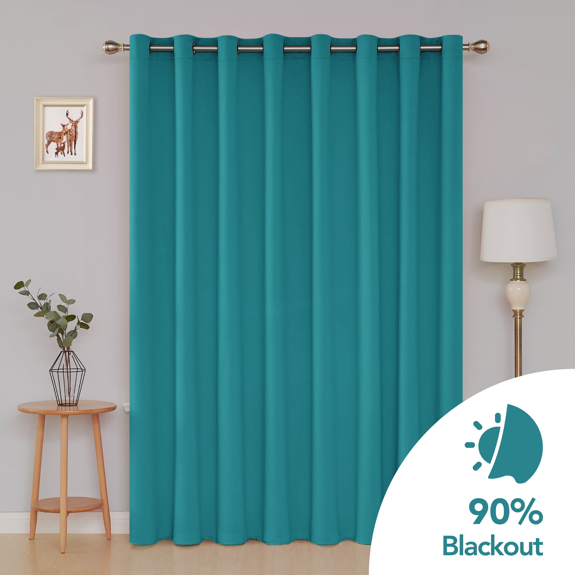 Deconovo Privacy Room Divider Curtain Thermal Insulated Blackout Curtains Screen 
