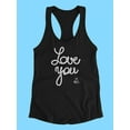 thumbnail image 3 of Love You So Much. Design Tank Women -Image by Shutterstock, Female Small, 3 of 4