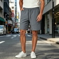 thumbnail image 2 of Plus Size Men's Quick Dry Running Shorts, Athletic Pants, Joggers with Elastic Waist Drawstring, Lightweight Breathable Sportswear for Gym Workout, Summer Activewear Essentials, 2 of 6