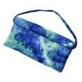 thumbnail image 1 of Tie Dye Beach Towel Recliner Cover Recliner Cover with Side Storage Pocket (Green), 1 of 5
