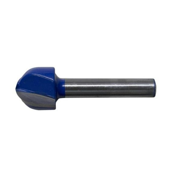 Century Drill & Tool 40503 Core Box Classic Series Router Bit, 1/2"