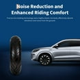 thumbnail image 2 of Garvee Rear Motorcycle Tire Rear 150/80-16, Tubeless 4PR 71H, Black Wall, High Performance Street Tire for Cruiser & Touring, Enhanced Grip, Long Wear, Fits 16" Rims, 2 of 9