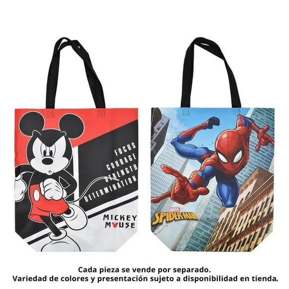 Bolsa Reutilizable Prichos Disney Varios Modelos 1 Pieza