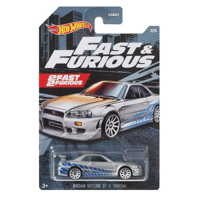 Vehículo de Juguete Hot Wheels Collector Fast & Furious Nissan Skyline GT R34