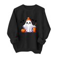 thumbnail image 2 of DIOAZUD Womens Halloween Sweatshirts Plus Size Ghost Graphic Pullovers Fall Classic Round Neck Long Sleeve Sweater Tops Halloween Costumes, 2 of 6