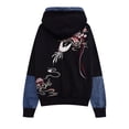 thumbnail image 2 of Niepce Inc Japanese Embroidery Hoodie for Men Streetwear Cotton Hooded Sweatshirt, 2 of 10
