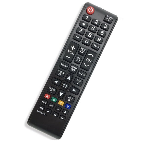 Remote Control AA59-00666A Replace for Samsung Smart TV UN60ES6003F UN46ES6003F