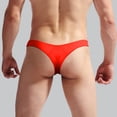 thumbnail image 4 of Sngxgn Men’s Boxer Briefs, Stretch Underwear Fit Low Rise(Orange,One Size), 4 of 5