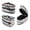 Diverse Paw Print Designs, variant on HELLHERO Flowers Pattern Handheld Steamer Iron Storage Bag Polyester Handle with Zipper Handle Traveling, Case Only