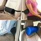 thumbnail image 2 of Moyic Cojín de soporte lumbar Manténgase cómodo durante todo el día Almohada duradera Soporte lumbar para automóvil Decoración del hogar negro 28*12cm, 2 of 6
