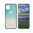 thumbnail image 1 of Compatible with Moto One 5G Ace Phone Case, Ocean-Beach Case Men Women, Flexible Silicone Shockproof Case for Moto One 5G Ace, 1 of 1