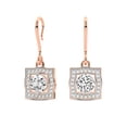 thumbnail image 2 of 1.14 Carat Whimsy Lab Diamond Earrings in 14K Or 18K F-G / VS1 Quality IGI Certified Lab Grown Friendly Diamonds Earrings, 2 of 7