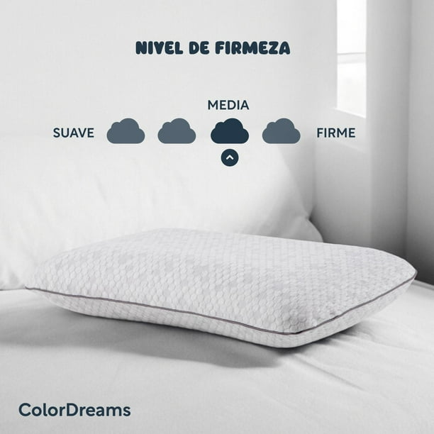 Almohada Cervical Almohada Ajustable Pack De Memory Foam Roomi