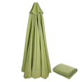 thumbnail image 1 of Best Seller Replacement Fabric Garden Parasol Canopy Cover For 3m 6/8 Arm Patio Sun Umbrella 50% Offer 26-27s, 1 of 5
