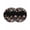 Black, variant on Black Spring Floral Round 13 Inch Placemats Set of 2, Elegant Flowers Farmhouse Botanical HeatResistant Non Slip Place Mats for Dining Table, Wipeable Braided Kitchen Table Mats for Housewarming