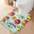 thumbnail image 2 of Yayeee Bath Rug for Bathroom Floor Non Slip Rectangle Fluffy Soft Absorbent Mat, 16"x24", Green Tomatoes, 2 of 7