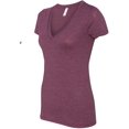 thumbnail image 3 of Bella + Canvas T-Shirt à Manches Courtes Col en V Profond pour Femmes, 3 of 6
