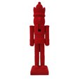 thumbnail image 1 of Décoration Casse-Noisette Rouge Holiday Time 9 pouces, 1 of 4
