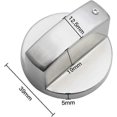 thumbnail image 2 of Perillas de control universales de metal de 6 piezas para estufa de gas, cocina, horno y vitrocerámica., 2 of 5