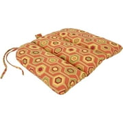 Jordan Manufacturing Outdoor Wrought Iron Seat Cushion, Multiple Patterns