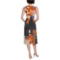 thumbnail image 2 of Akris womens  Wool Midi Dress, 4, Blue, 2 of 3