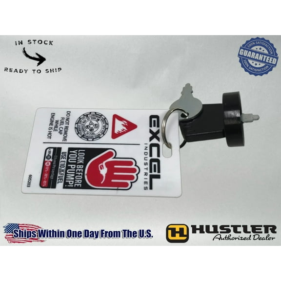 Hustler Genuine OEM 785808 KEYS EXCEL LAWN MOWER IGNITION KEY SET BIG DOG