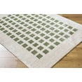 thumbnail image 3 of Mark&Day Washable Rugs, 5x7 Noam Modern Grass Green Area Rug, Green Light Beige Carpet for Living Room, Bedroom or Kitchen (5'3" x 7', Machine Washable), 3 of 6