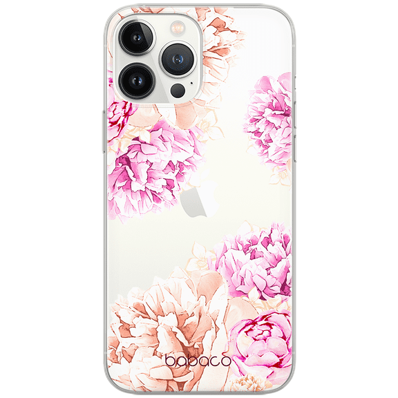 Babaco Phone Case for Samsung A14 4G/5G Fruits and Flowers Partial Print