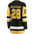 thumbnail image 3 of Women's Fanatics Parker Wotherspoon Black Pittsburgh Penguins Home Breakaway Jersey, 3 of 3