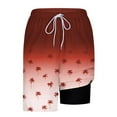 thumbnail image 5 of ZZwxWA Mens Swim Trunks with Compression Liner 7" Board Shorts with Pockets 2 in 1 Quick Dry Bathing Suits Reduced Price, 5 of 5