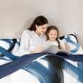 thumbnail image 5 of Castle Fairy Vintage Oil Painting Twin Comforter Sets,Abstract Mid Century Bedding Set, 5 of 8