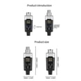 thumbnail image 2 of Nuevo sistema inalámbrico de micrófono K1 UHF con transmisor y receptor XLR para micrófono capacitivo de 48 V (1 a 2 unidades)., 2 of 5