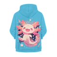 thumbnail image 2 of chaqlin Girls Axolotl Hoodies Size 6-7 Zip Up Hooded Sweatshirt Causal Hooded Jacket Long Sleeve Zipper Sweaters with Pocket, 2 of 7
