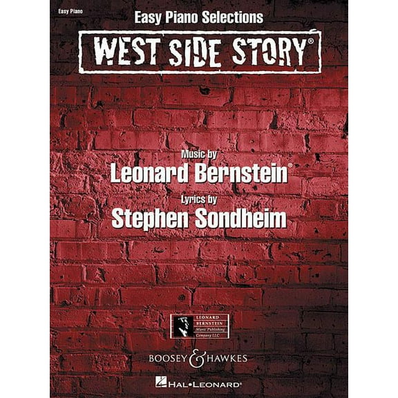 West Side Story: Easy Piano Selections (Paperback)