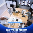 thumbnail image 2 of Altavoz de conferencia AISPEECH M4 Bluetooth con reducción de ruido AI, 2 of 7