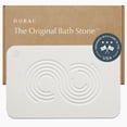 thumbnail image 1 of Dorai Home Alfombra De Baño De Piedra De 23,6 X 15,4 Pulgadas, Alfombrilla De Baño De Piedra De Diatomita Antideslizante De Secado Rápido Para Baño, Piedra Arenisca Zen, 1 of 5
