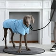 thumbnail image 2 of Demi Bonn Reversible Water Repellent Dog Jacket Pets Apparel Winter Warm Outdoor Sport Dog Coats for Winter Cold Weather Puppy Comfort Vest, Blue XL, 2 of 10