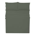 thumbnail image 2 of Royale Linens Graphite 400 Thread Count Performance Full Sheet Set, 2 of 4