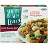 South Beach Living Frozen Entrees: Garlic Sesame Beef, 9 oz
