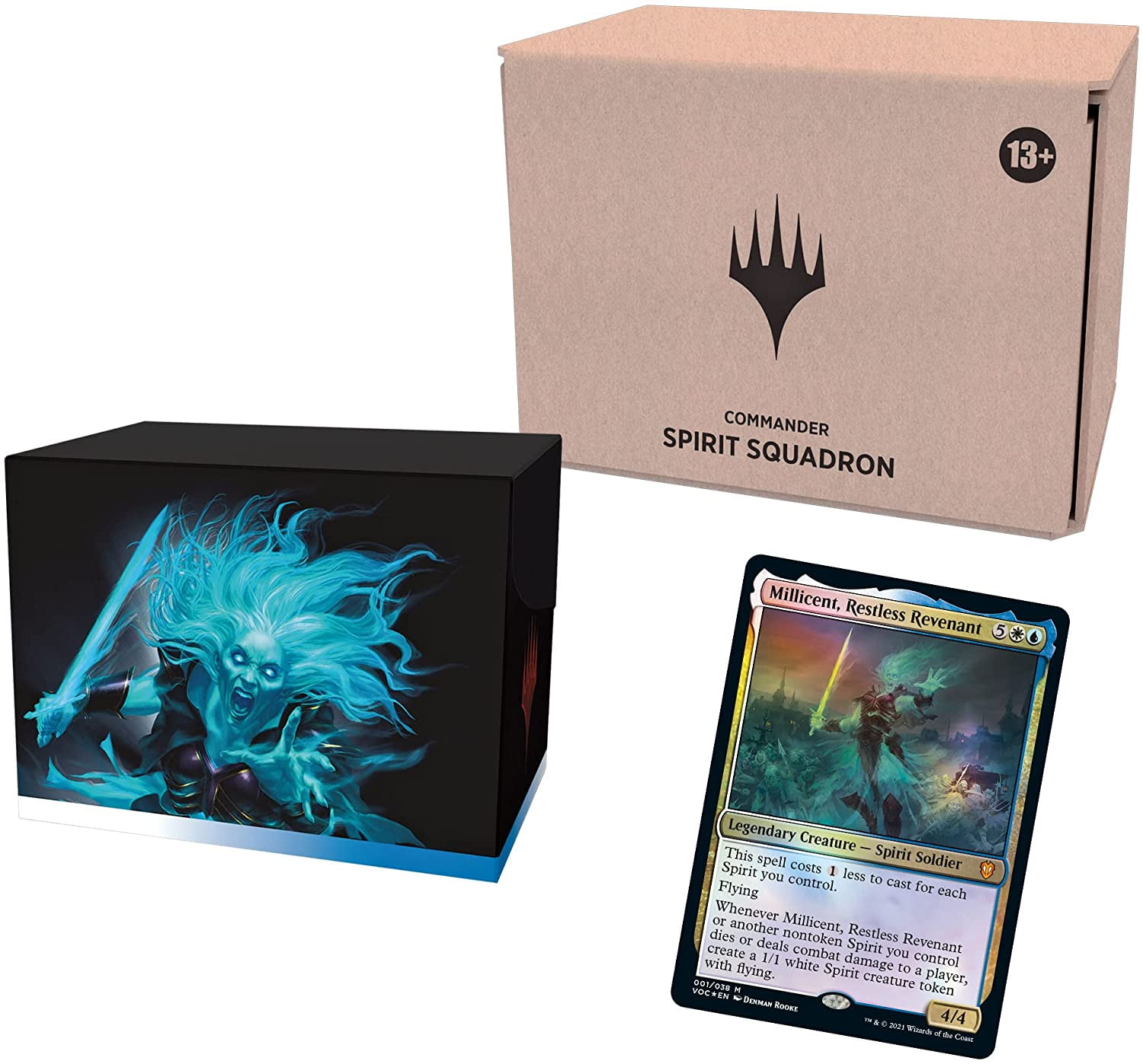 spirit deck mtg commander King of the Oathbreakers LotR SPIRITS PHASING Magic MTG Custom Commander  Deck main image 1