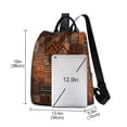 thumbnail image 3 of FORMRS Women's Travel Backpack Purse Anti-Theft Hidden Pockets Casual Shoulder Bag, Abstract Tribal Pattern, 3 of 7