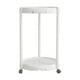thumbnail image 2 of Soporte para plantas de varios niveles con bandejas | Expositor metálico de dos niveles para plantas de interior | Blanco o negro | Decoración para el hogar, la oficina y el jardín, 2 of 6
