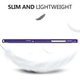 thumbnail image 6 of MoKo Case for Galaxy Tab A11+ Plus/A9+ 11-Inch 2026/2024, Slim Stand Protective Smart Cover with Hard PC Translucent Back Shell for Galaxy Tab A11+/A9 Plus Tablet, Auto Wake/Sleep, Deep Purple, 6 of 7