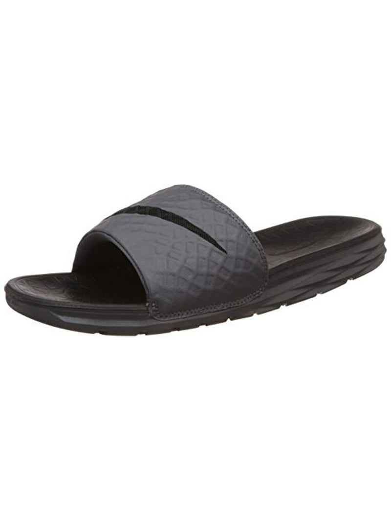 NIKE Men's Solarsoft Sandal, Dark Grey/Black, 8 D(M) US - Walmart.com